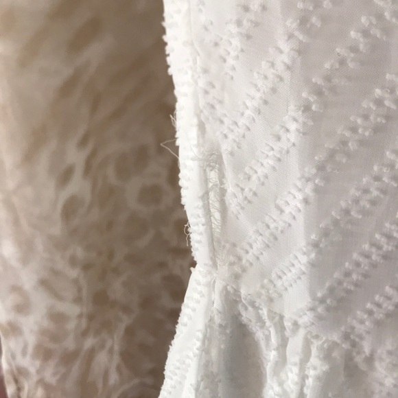 Molly Bracken dress white textured chevron - Picture 6 of 7